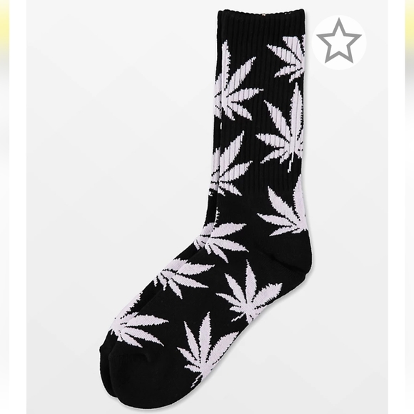 NWT Unisex HUF Plantlife Crew Socks - Picture 6 of 10
